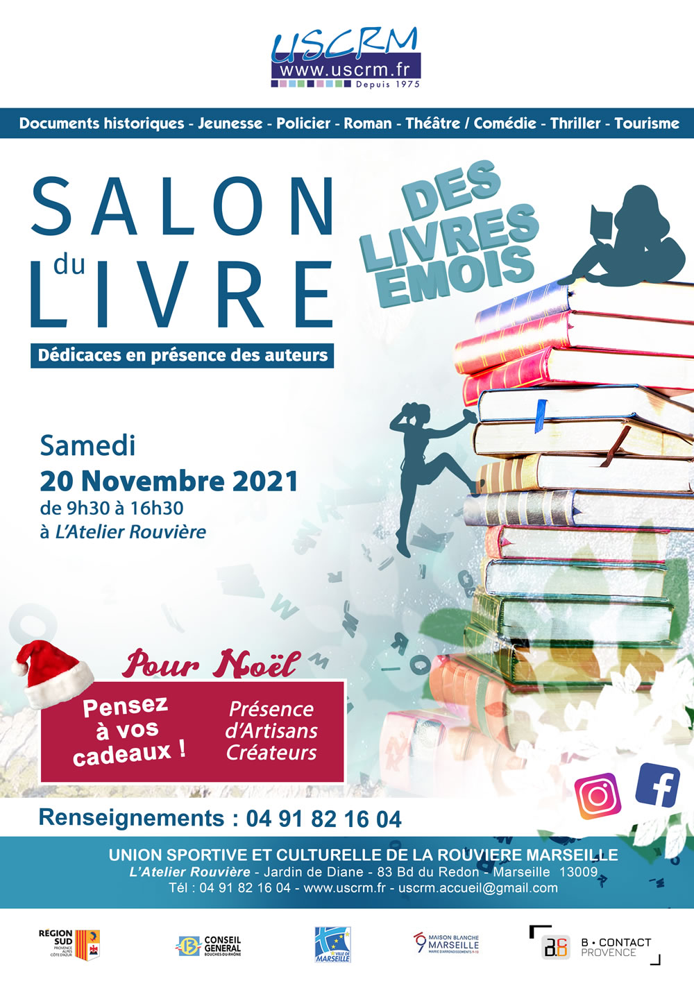 Salon du livre par l'USCRM