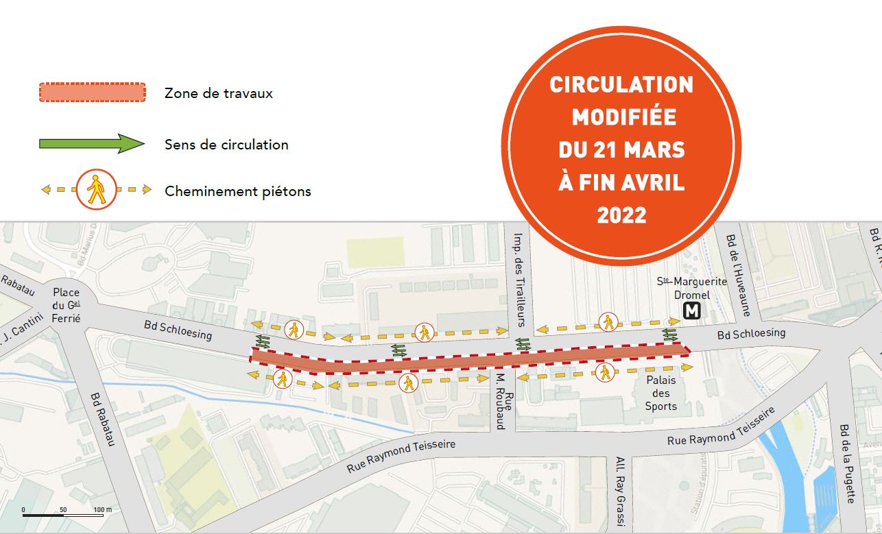 FLASH INFO - TRAMWAY EXTENSION NORD ET SUD DU TRAMWAY - BOULEVARD SCHLOESING