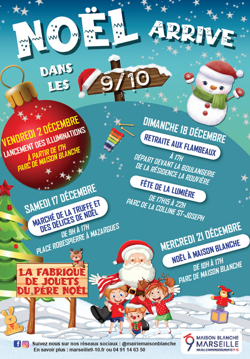 Noël arrive dans les 9/10 èmes