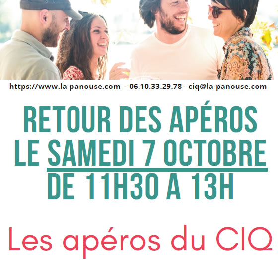 Apéros du CIQ : le retour