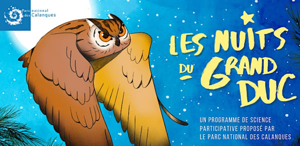 Les Nuits du Grand Duc au Parc National des Calanques 2023