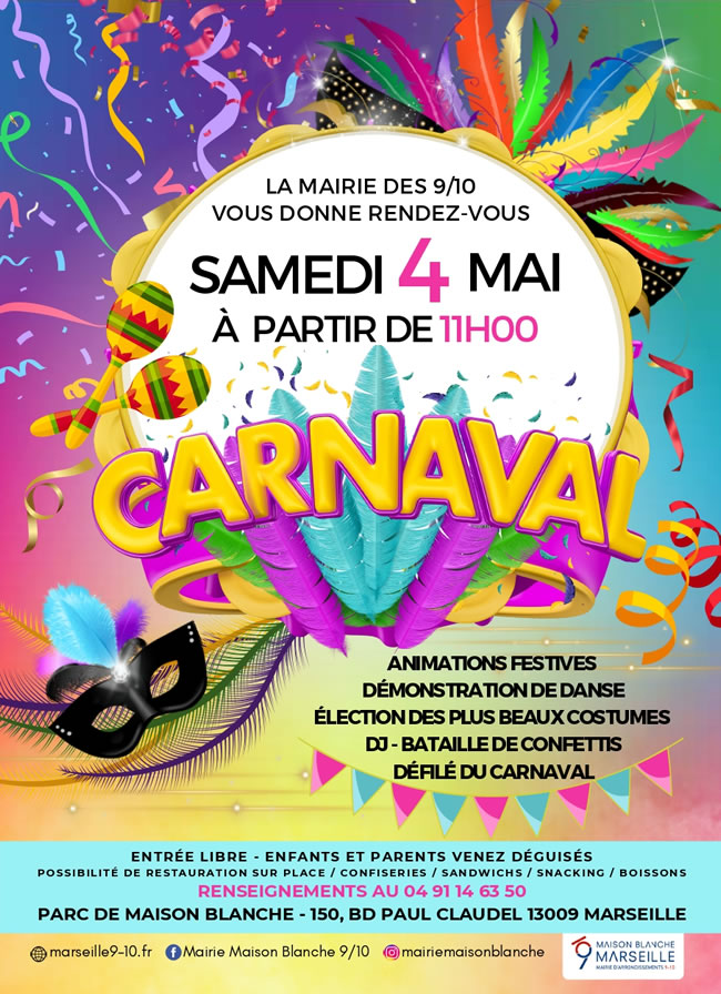 4 mai 2024 : Carnaval à la Maison Blanche