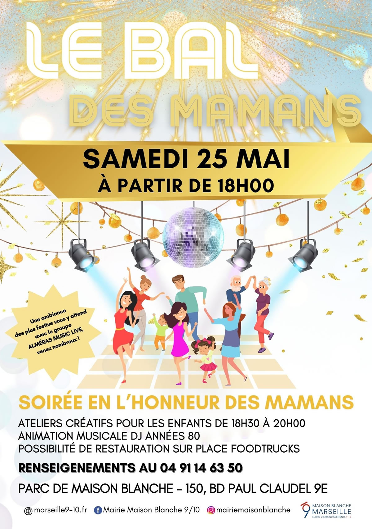 25 mai 2024 : Bal des Mamans à la Maison Blanche