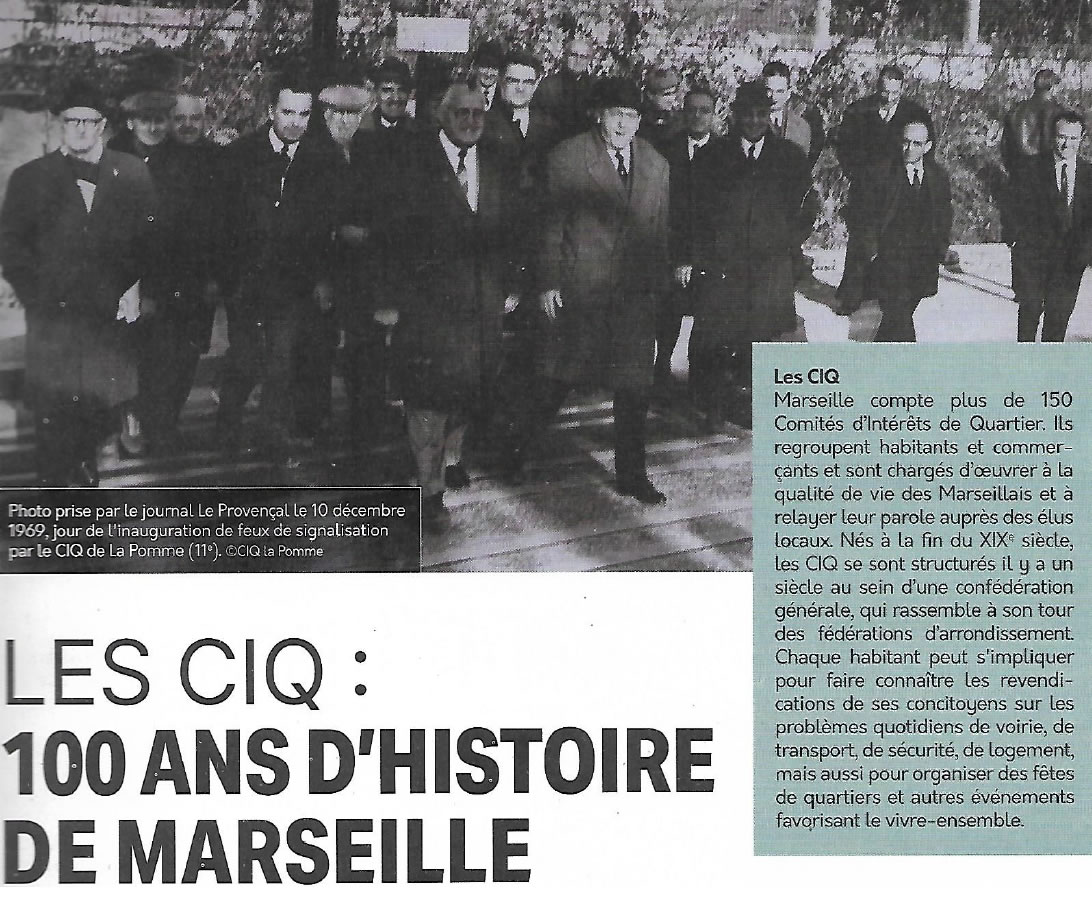 Les 100 ans des CIQ
