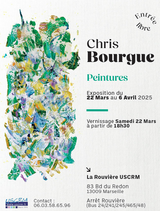 Expo peinture Chris Bourgue à l'USCRM