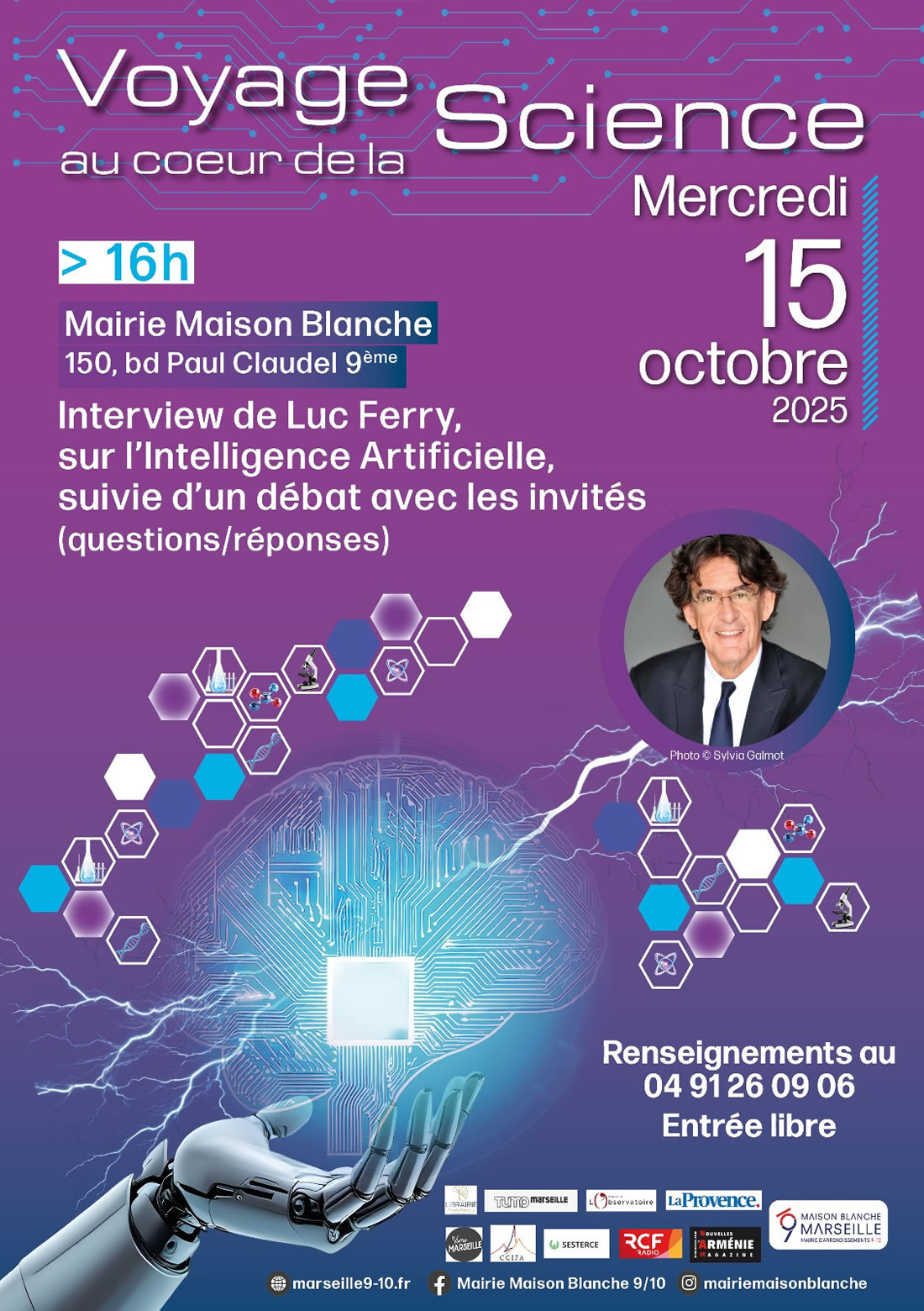 VOYAGE AU CŒUR DE LA SCIENCE à la Mairie des 9/10èmes